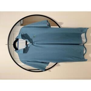 Holderness & Bourne Piqué Performance Polo Blue Pattern L Tailored